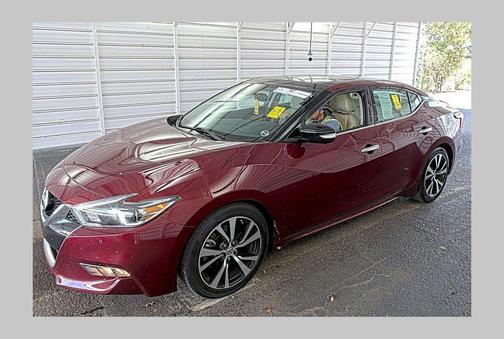 Carnelian Red 2018 Nissan Maxima 3.5 Platinum