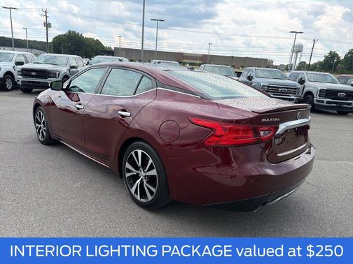 Carnelian Red 2018 Nissan Maxima 3.5 Platinum