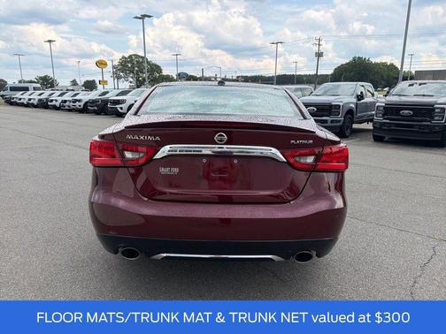 Carnelian Red 2018 Nissan Maxima 3.5 Platinum