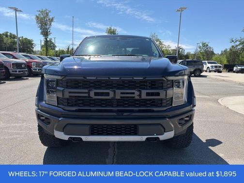 Antimatter Blue Metallic 2023 Ford F-150 Raptor
