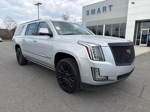 Radiant Silver Metallic 2018 Cadillac Escalade ESV Premium Luxury
