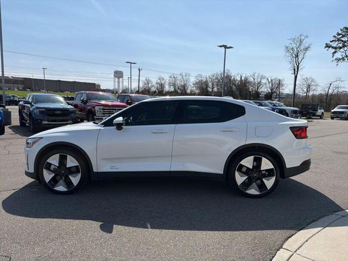 Snow Metallic 2024 Polestar 2 Long Range Dual Motor