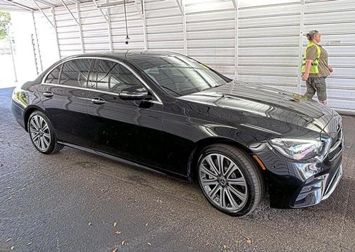 Black 2021 Mercedes-Benz E-Class 4MATIC