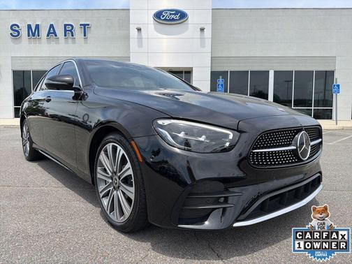 Black 2021 Mercedes-Benz E-Class 4MATIC