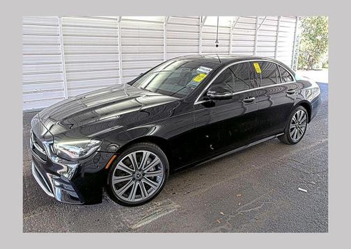 Black 2021 Mercedes-Benz E-Class 4MATIC