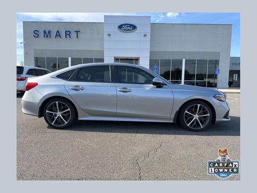 Lunar Silver Metallic 2024 Honda Civic Touring