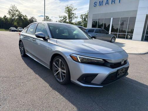 Lunar Silver Metallic 2024 Honda Civic Touring
