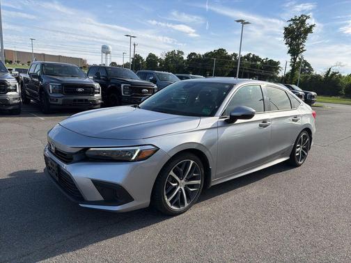 Lunar Silver Metallic 2024 Honda Civic Touring