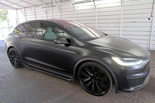 Deep Blue Metallic 2022 Tesla Model X Dual Motor All-Wheel Drive