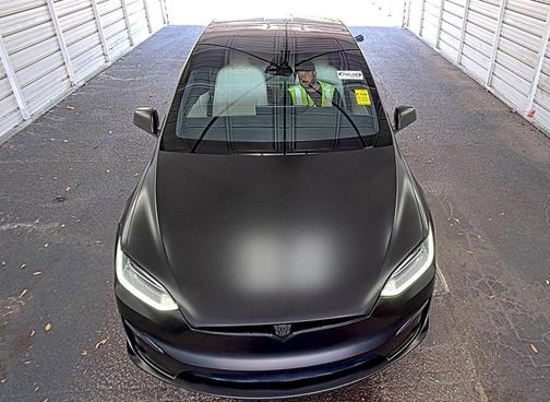 Deep Blue Metallic 2022 Tesla Model X Dual Motor All-Wheel Drive