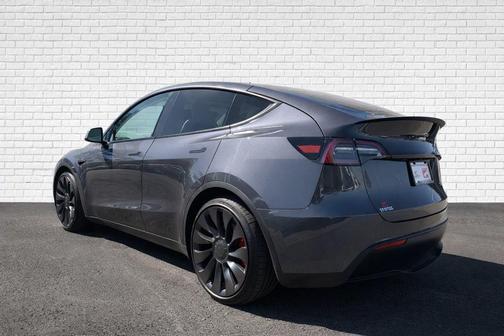 Gray 2021 Tesla Model Y Performance Dual Motor All-Wheel Drive