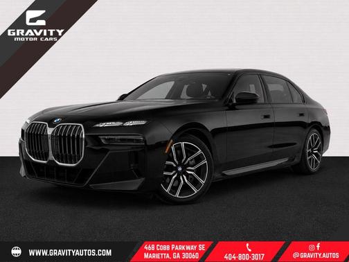 Black Sapphire Metallic 2023 BMW 740 i