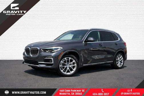 Arctic Gray Metallic 2019 BMW X5 xDrive40i