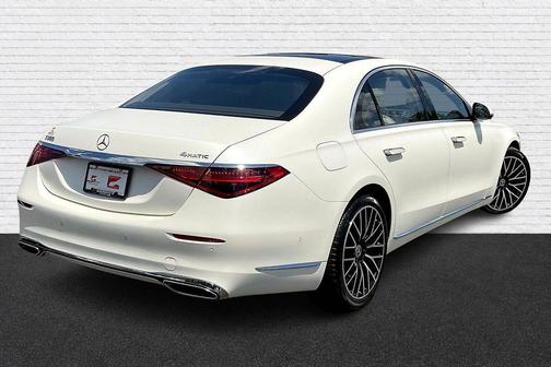 White 2023 Mercedes-Benz S-Class 4MATIC