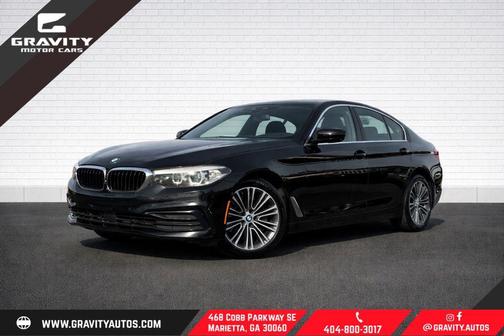 Jet Black 2019 BMW 540 540i