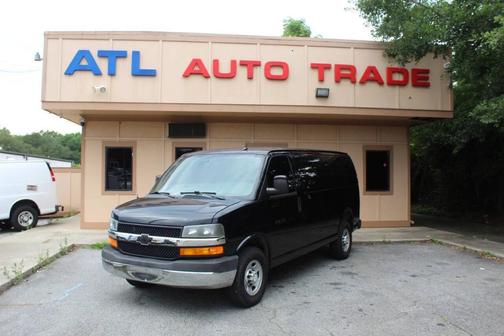 Black 2015 Chevrolet Express 2500 Work Van
