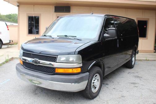 Black 2015 Chevrolet Express 2500 Work Van