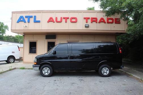 Black 2015 Chevrolet Express 2500 Work Van