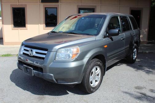 Gray 2007 Honda Pilot LX