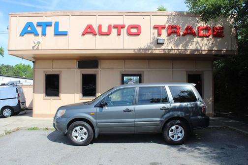 Gray 2007 Honda Pilot LX