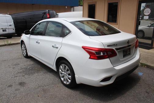 Cloud White 2019 Nissan Sentra S