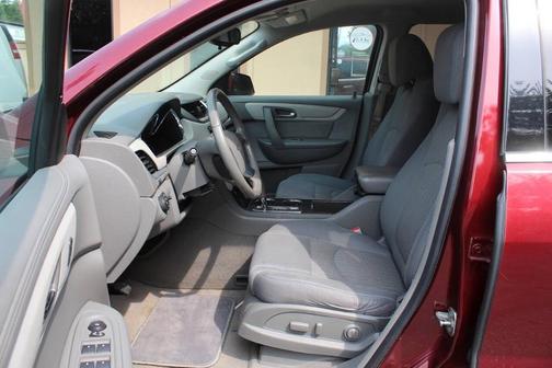 Burgundy 2017 Chevrolet Traverse 1LT