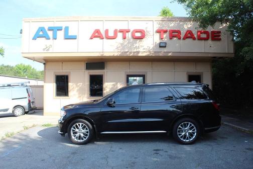 Brilliant Black Crystal Pearlcoat 2016 Dodge Durango Limited