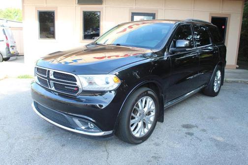 Brilliant Black Crystal Pearlcoat 2016 Dodge Durango Limited