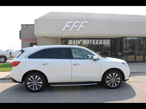 White Diamond Pearl 2016 Acura MDX 3.5L w/Technology Package