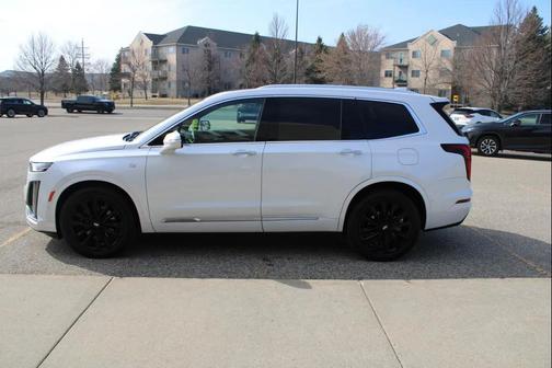 Crystal White 2024 Cadillac XT6 Premium Luxury AWD