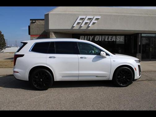 Crystal White 2024 Cadillac XT6 Premium Luxury AWD