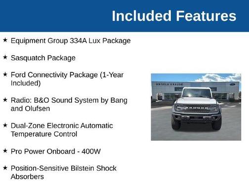 Avalanche 2026 Ford Bronco Badlands