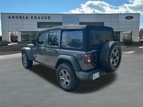 Granite Crystal Clearcoat Metallic 2019 Jeep Wrangler Unlimited SPORT
