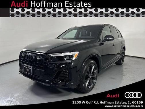Mythos Black Metallic 2025 Audi Q7 55 Premium Plus