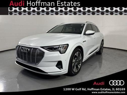 Glacier White Metallic 2021 Audi e-tron Prestige