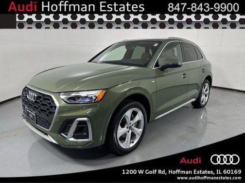 District Green 2023 Audi Q5 45 S line Premium Plus