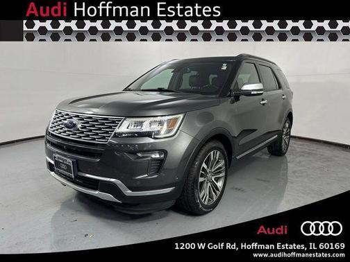 Magnetic 2018 Ford Explorer Platinum