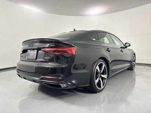 Mythos Black Metallic 2023 Audi A5 45 S line Premium Plus