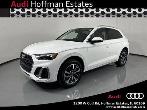 Ibis White 2023 Audi Q5 45 S line quattro Premium