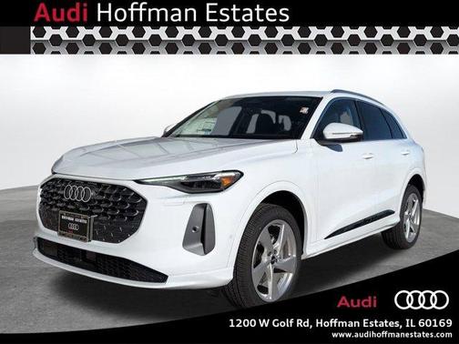 Glacier White 2025 Audi Q5 2.0T quattro Premium SUV