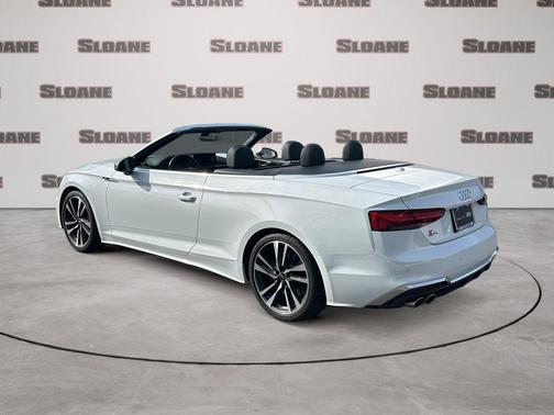 Glacier White Metallic w/ Black Roof 2024 Audi S5 3.0T Premium