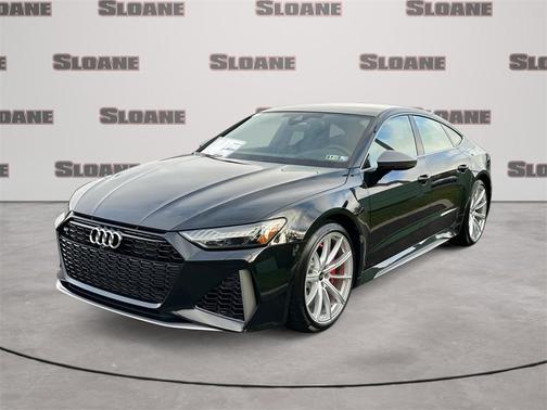 Mythos Black Metallic 2026 Audi RS 7 4.0T quattro performance Hatchback