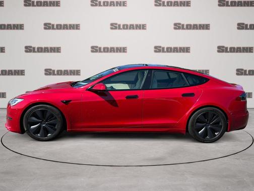 Red Multi 2021 Tesla Model S Long Range