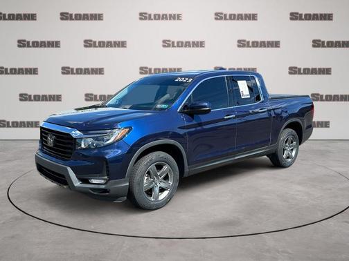 Obsidian Blue Pearl 2023 Honda Ridgeline RTL-E