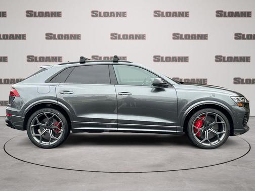 Gray 2026 Audi RS Q8 4.0T quattro
