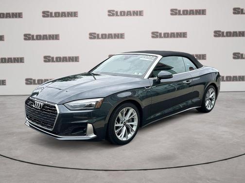 Manhattan Gray Metallic 2022 Audi A5 45 Premium