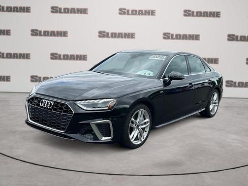 Mythos Black Metallic 2023 Audi A4 45 S line Premium Plus