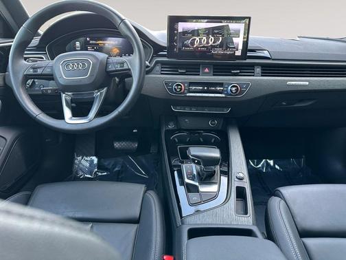 Mythos Black Metallic 2023 Audi A4 45 S line Premium Plus
