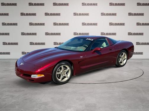 50th Anniversary Red 2003 Chevrolet Corvette