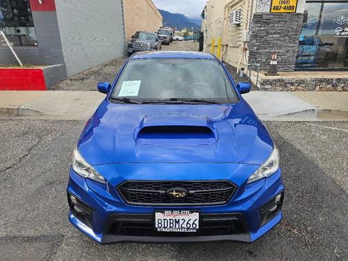 Blue 2018 Subaru WRX Premium